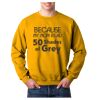 Adult 50/50Heavy BlendTM Crewneck Sweatshirt Thumbnail